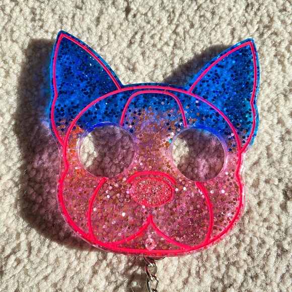 (3 for$19) Keychain Safety Keychain Self-defense Bag Accessory Street Protection - Picture 3 of 9